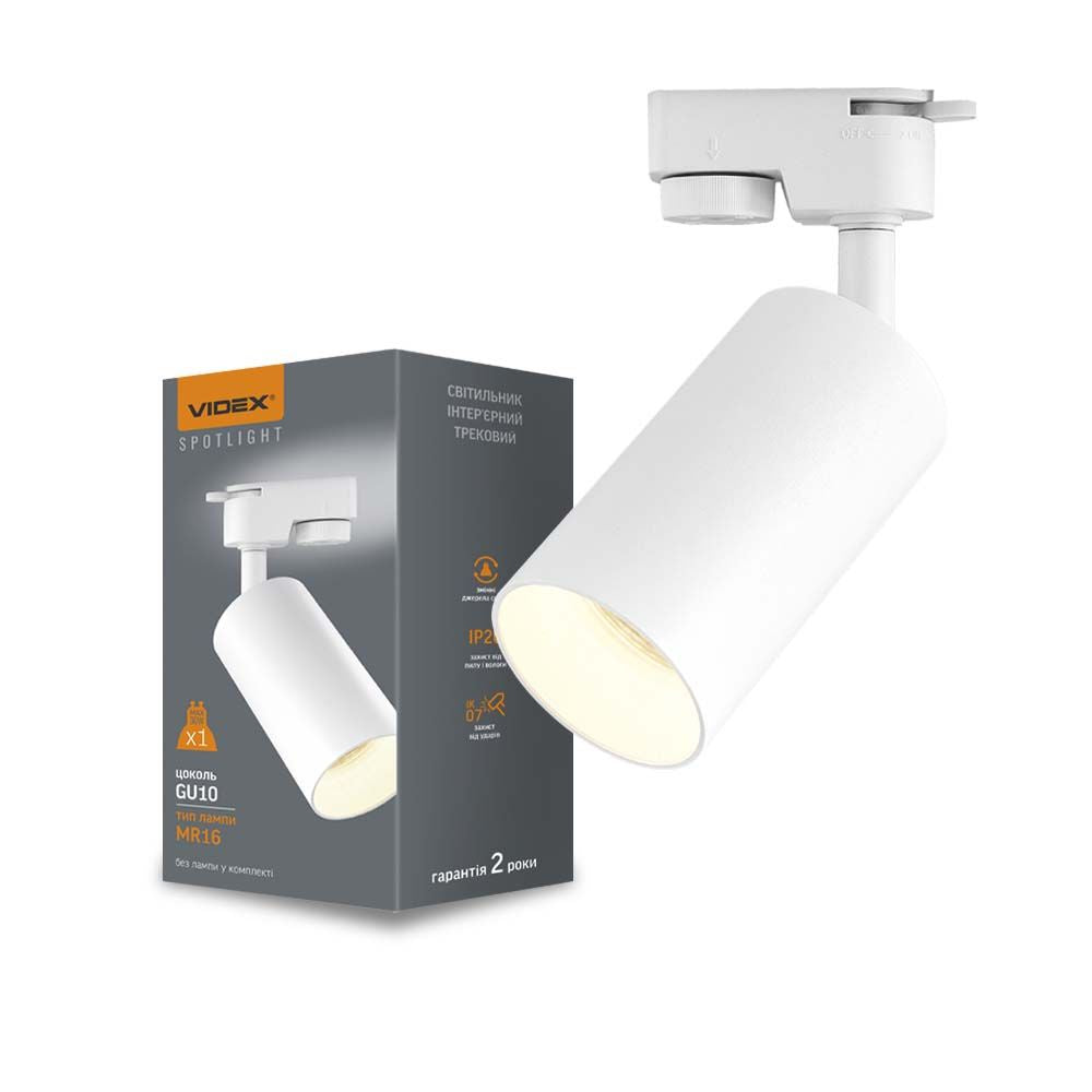 VIDEX SPF06C-W spotlight fixture 30W white — official view 2
