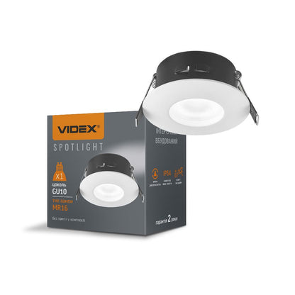 VIDEX SPF10R-W spotlight fixture 30W white — official view 2