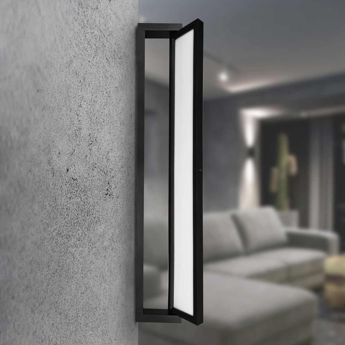 VIDEX WL02-18CSB wall light 18W black — official view 17