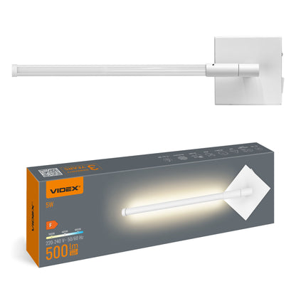 VIDEX WL041-05CW wall light 5W white — official view 2