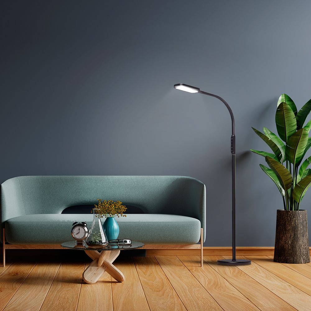 VIDEX TF07B floor lamp 9.5W black — official view 5