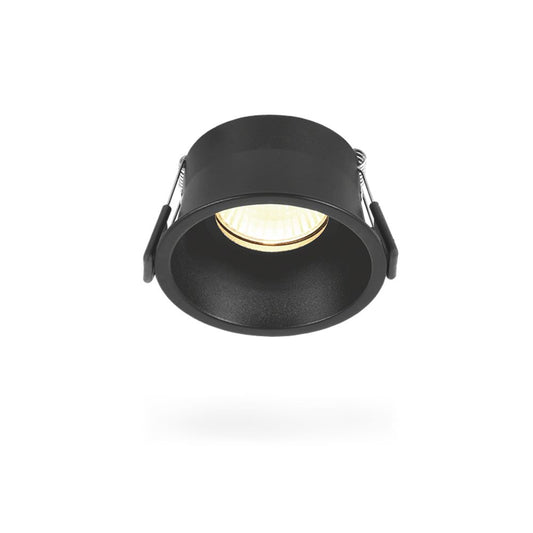 VIDEX VL-SPF09R-B Recessed GU10 Spotlight Frame - Black - official product image 1