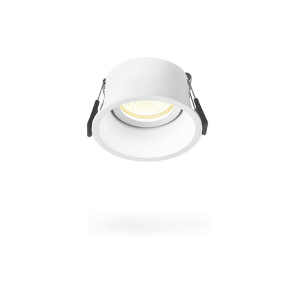 VIDEX VL-SPF09R-W Recessed GU10 Spotlight Frame - White - official product image 1