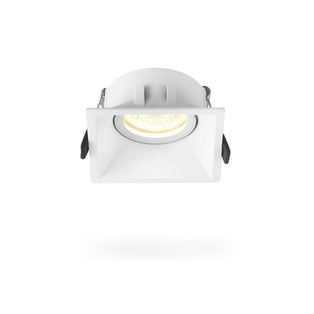 VIDEX VL-SPF09S-W Recessed GU10 Spotlight Frame - White - official product image 1