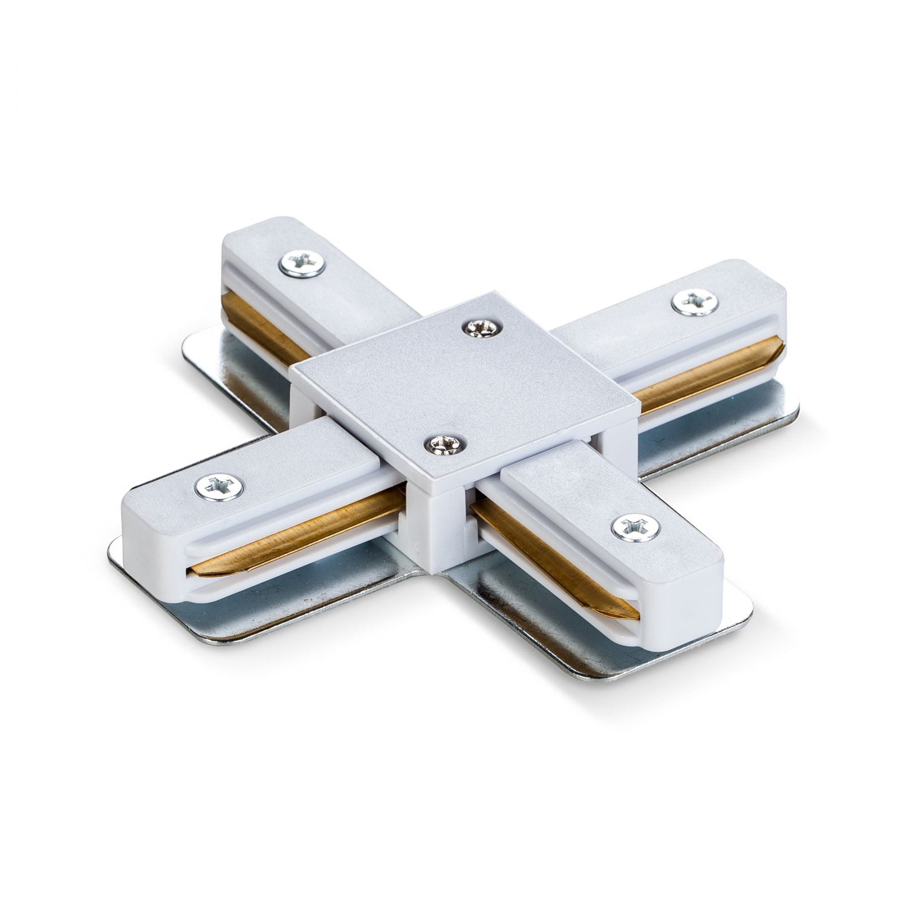 VIDEX 1-Phase Track X Connector VLE-TRF-CTX-W, White