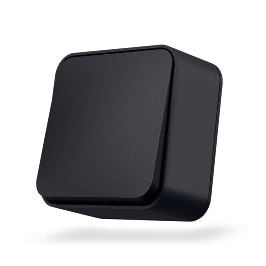 VIDEX BINERA Surface-mounted switch 1 gang 1 way IP20 Matte Black – image 1