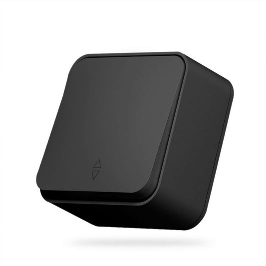 VIDEX BINERA Surface-mounted switch 1 gang pass IP20 Matte Black – image 1