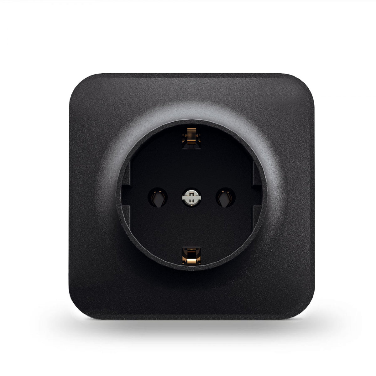 VIDEX BINERA Surface-mounted single Schuko socket IP20 Matte Black – image 2