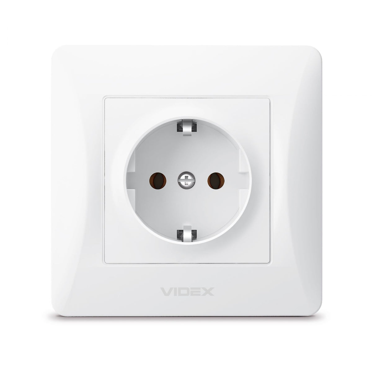 VIDEX BINERA Single schuko socket White – image 2