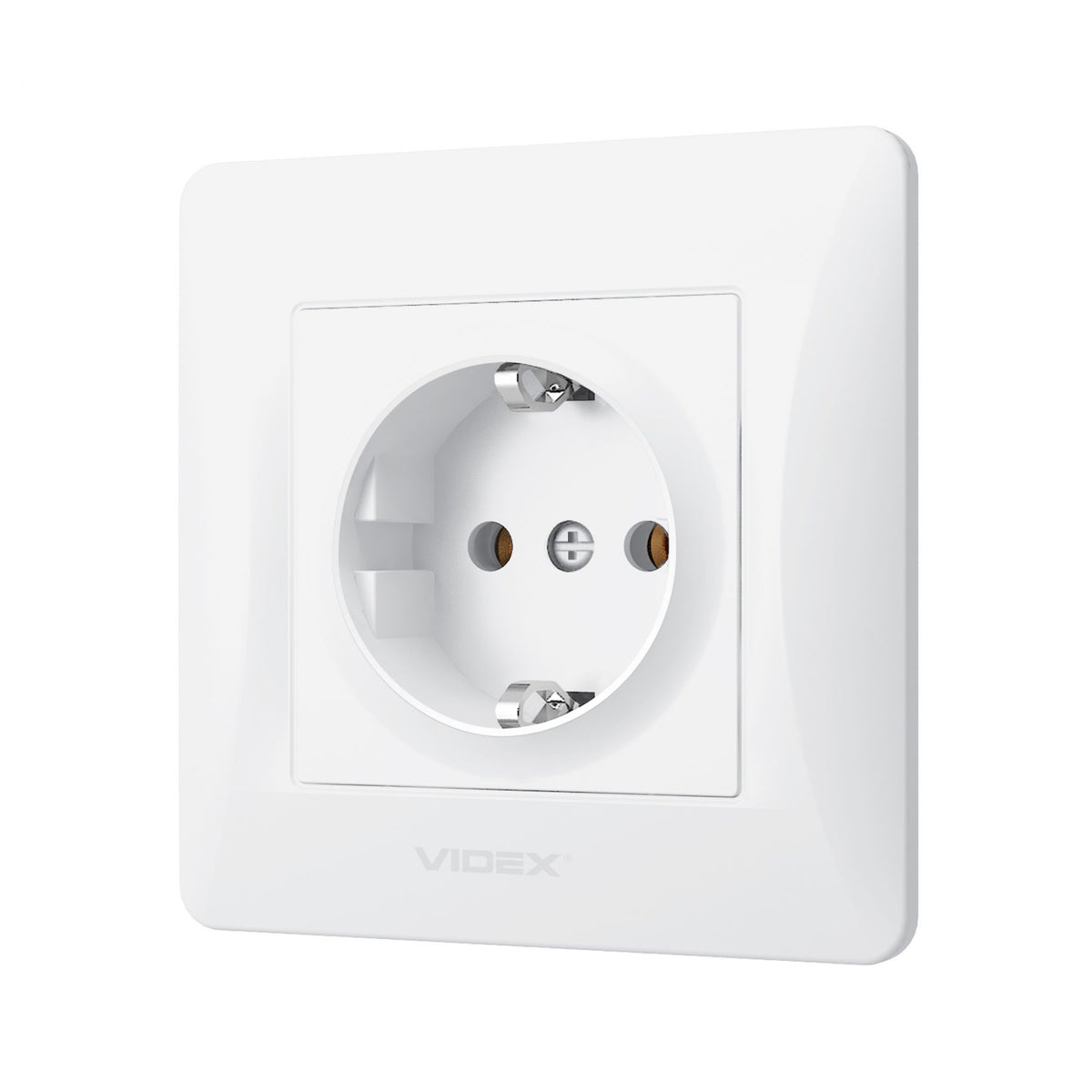 VIDEX BINERA Single schuko socket White – image 3