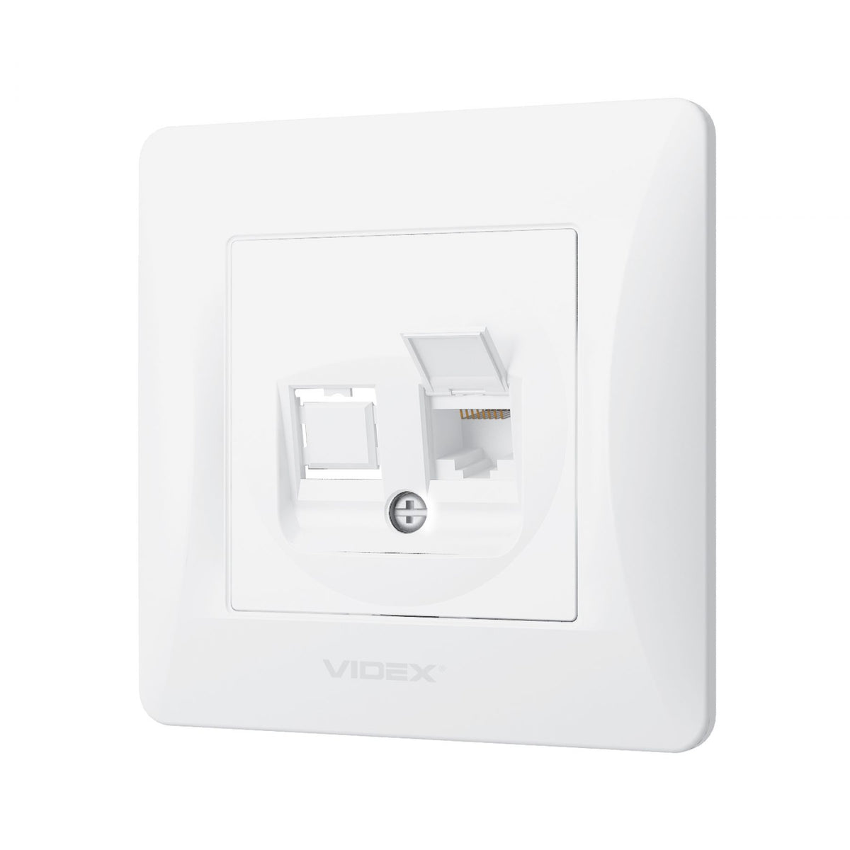 VIDEX BINERA CAT6 socket single computer White – image 3