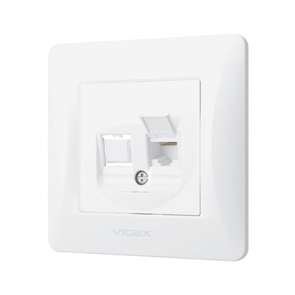 VIDEX BINERA CAT6 socket single computer White – image 3