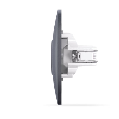 VIDEX BINERA TV socket single Black Graphite – image 4