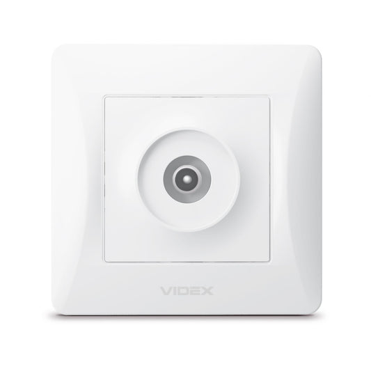 VIDEX BINERA TV socket single White – image 2