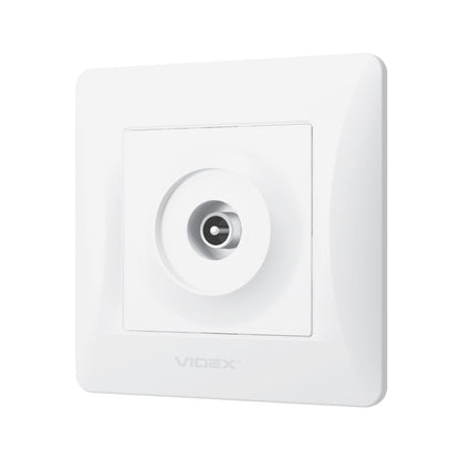 VIDEX BINERA TV socket single White – image 3
