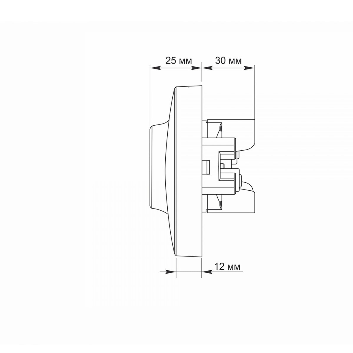 VIDEX BINERA Double schuko socket Black Graphite – image 6