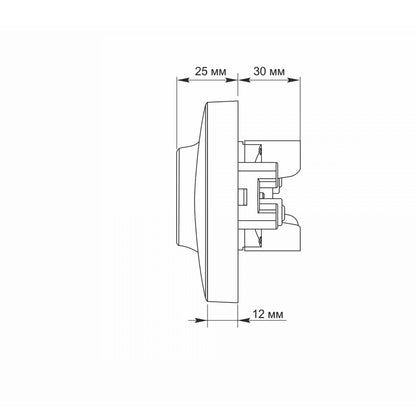VIDEX BINERA Double schuko socket Black Graphite – image 6
