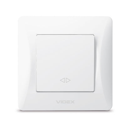 VIDEX BINERA Switch 1 gang intermediate White – image 2