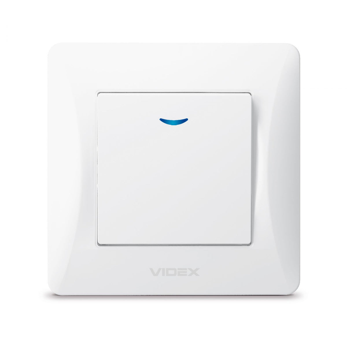 VIDEX BINERA Switch 1 gang with LED backlight White – image 2