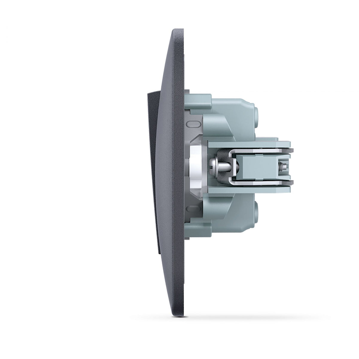VIDEX BINERA Switch 2 gang Black Graphite – image 4