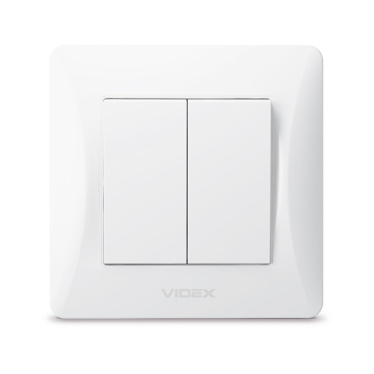 VIDEX BINERA Switch 2 gang White – image 2