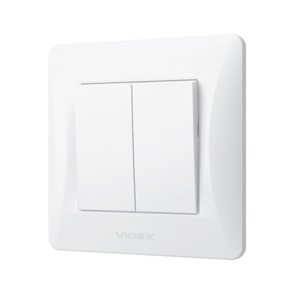 VIDEX BINERA Switch 2 gang White – image 3
