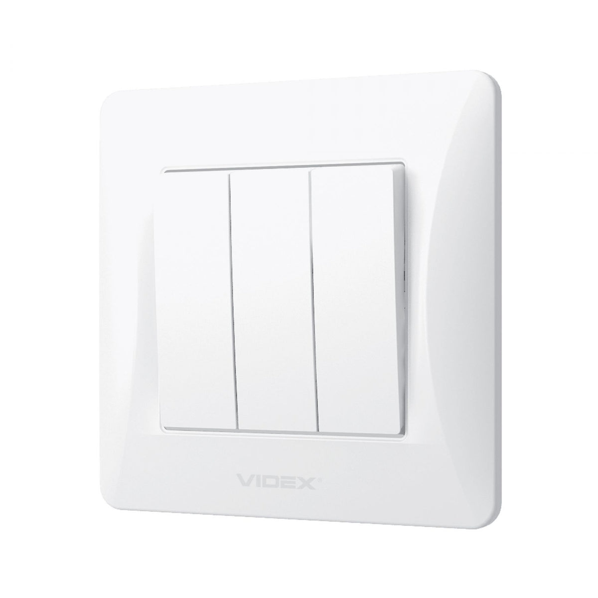 VIDEX BINERA Switch 3 gang White – image 3