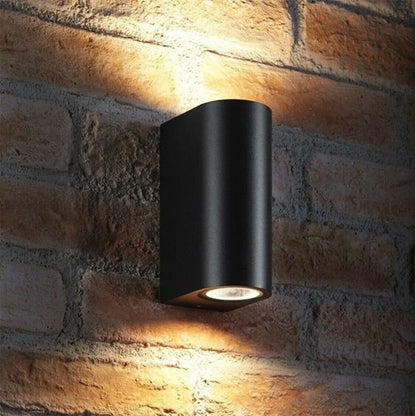 VIDEX PELLE 6 W black double-sided facade light