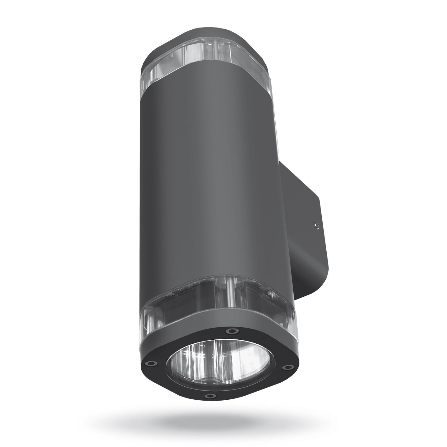 VIDEX BRUNO grey double-sided GU10 facade light