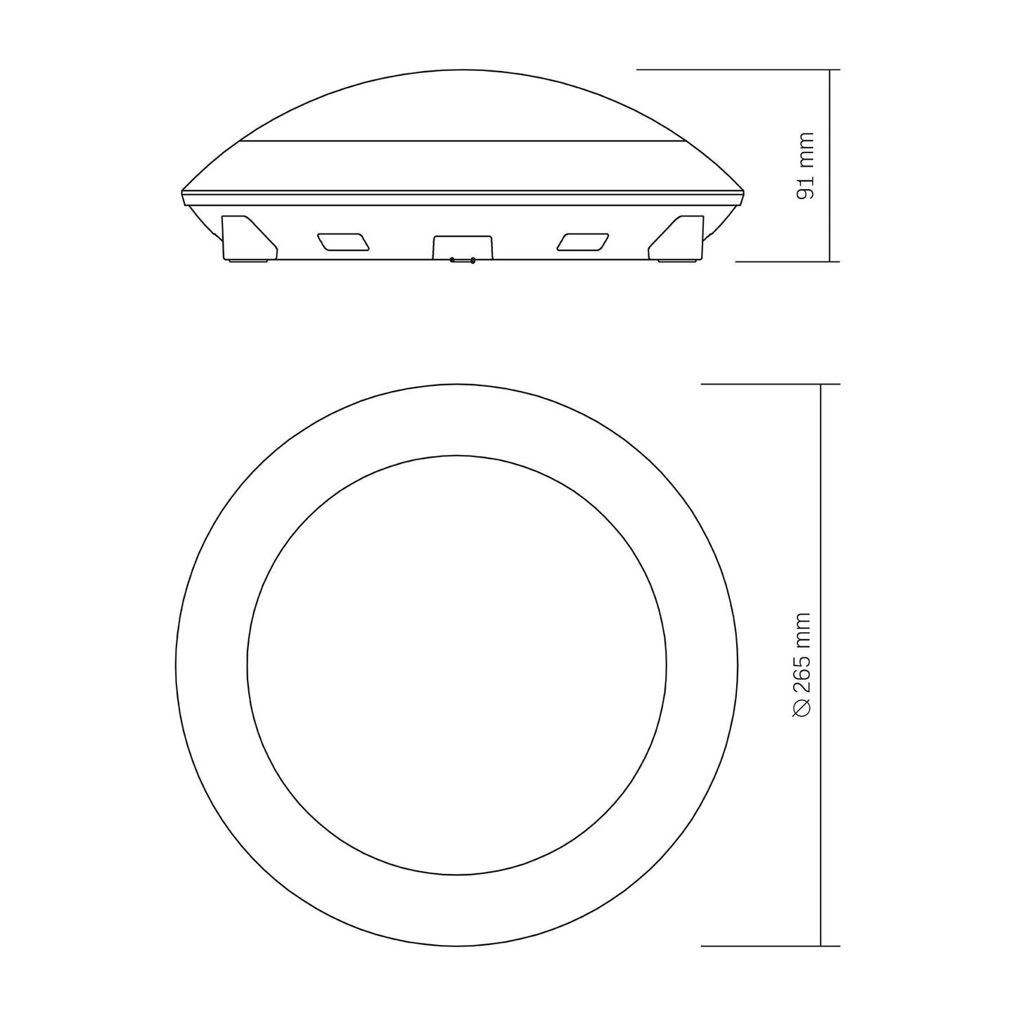 VIDEX VL-BHR-E2726SB sensor light - technical detail 15