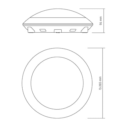 VIDEX VL-BHR-E2726SB sensor light - technical detail 15