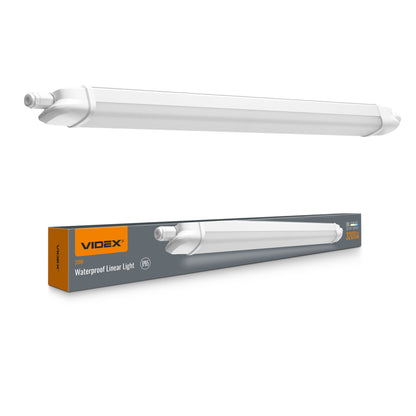 VIDEX BNWL04 20 W Linkable IP65 LED Linear Light, 0.6 m, 5000 K - White - official product image 1