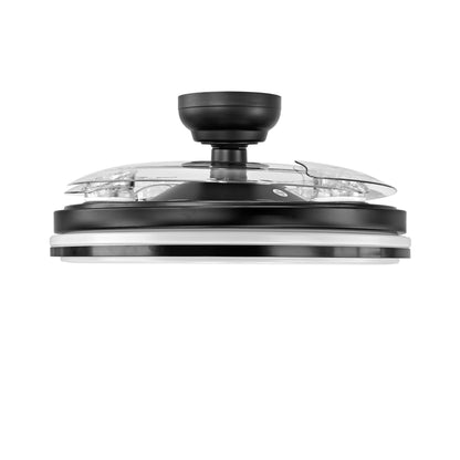 LED Ceiling Light with fan VIDEX CLF01 60W 3000K-4200K-6000K 230V Black Index: VL-CLF01-60CB - image 3
