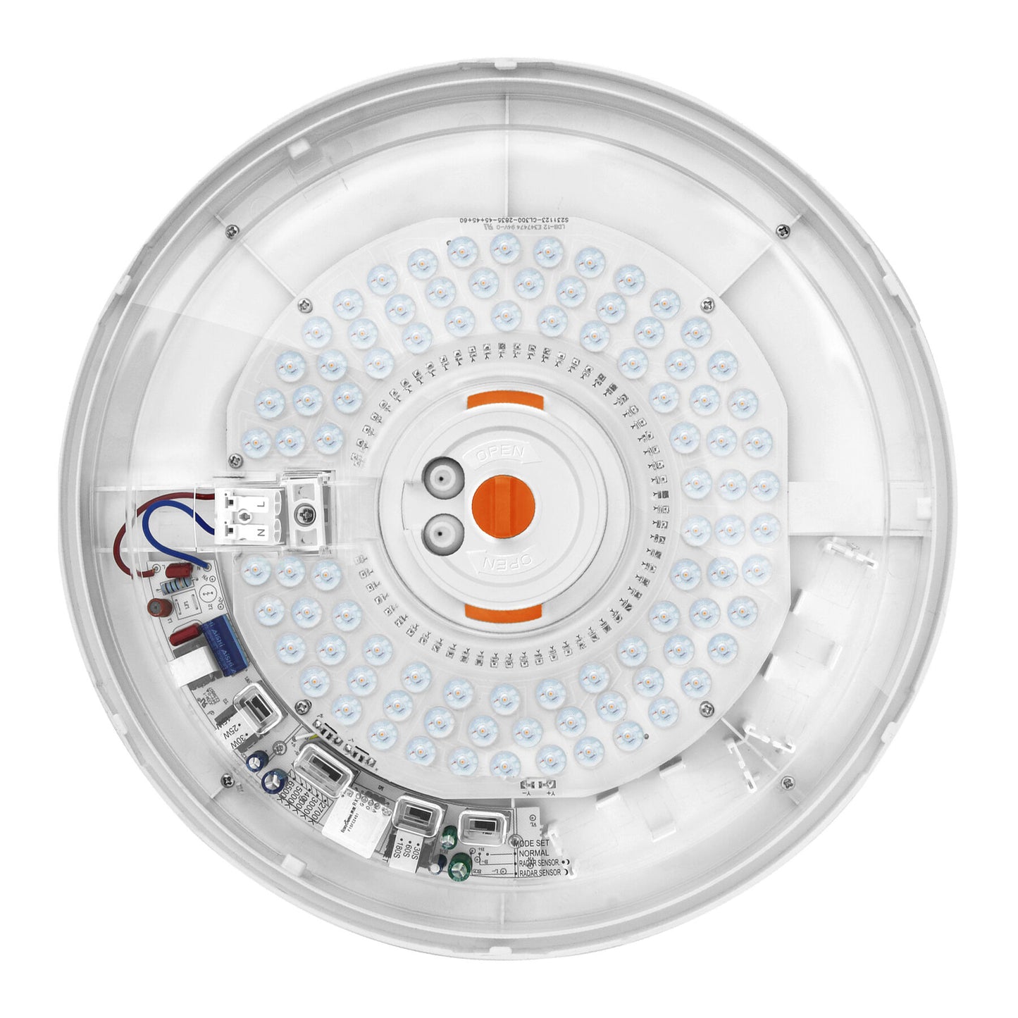 LED Ceiling Light with motion sensor VIDEX VL-CLR-300-2 30W 5CCT White Index: VL-CLR-300-2 - image 4