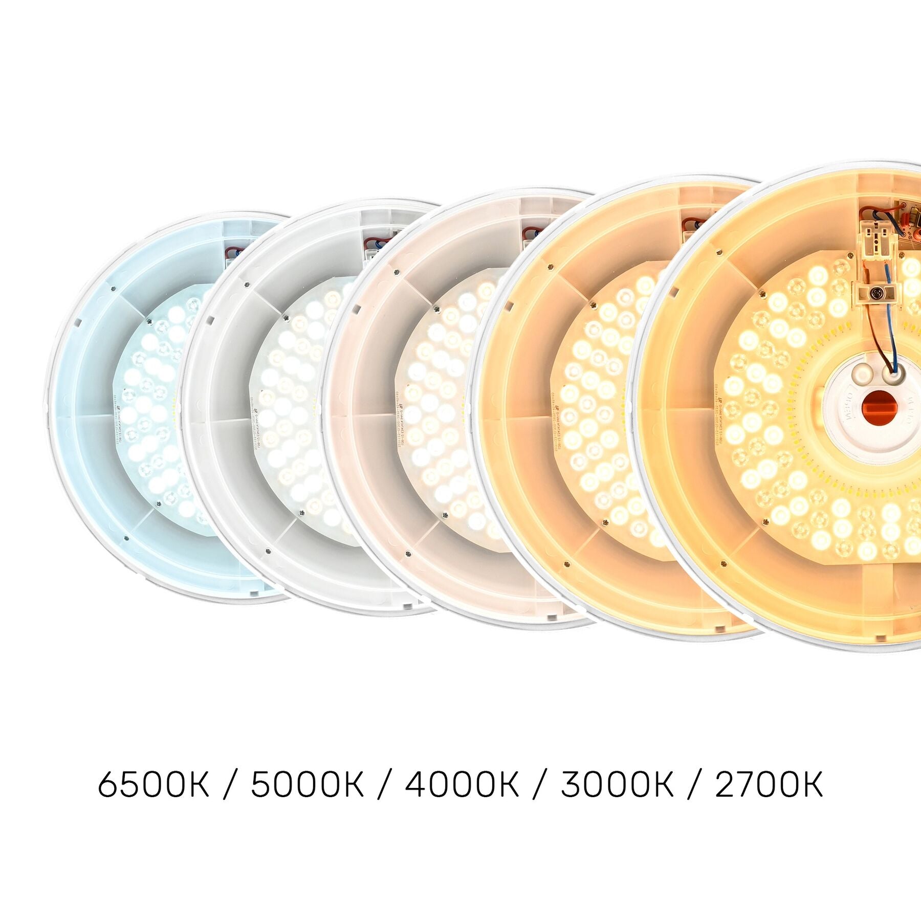LED Ceiling Light with motion sensor VIDEX VL-CLR-300-2 30W 5CCT White Index: VL-CLR-300-2 - image 5