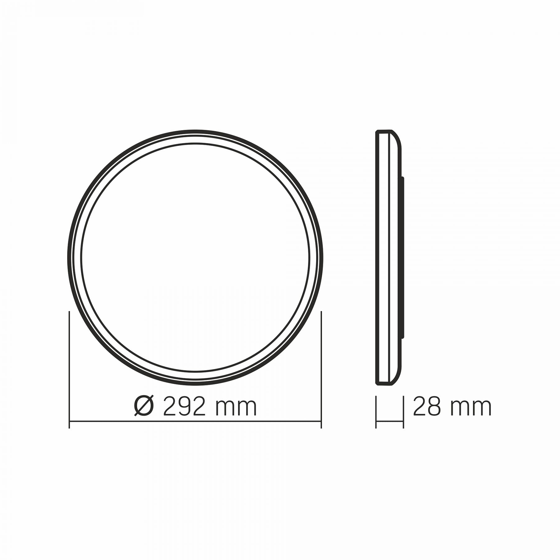 VIDEX VL-DL3R-184W ceiling light
