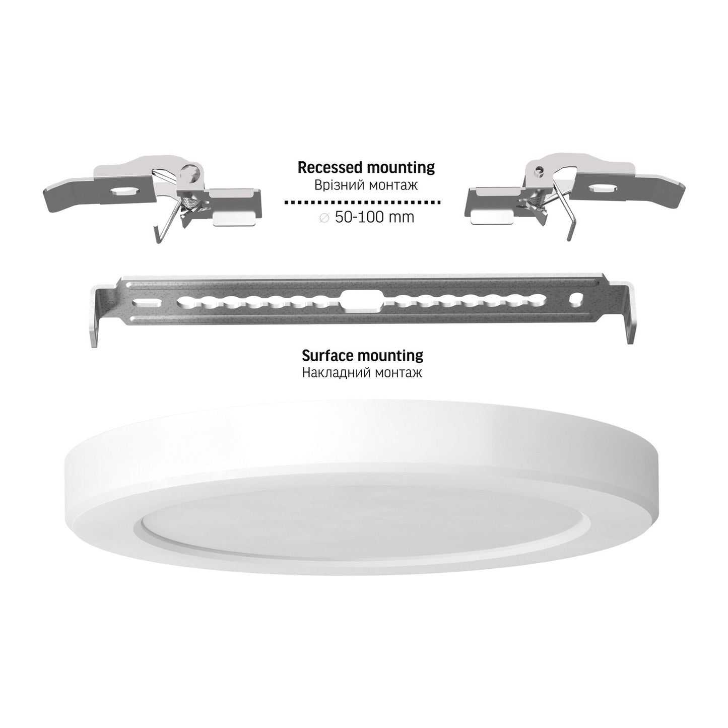 VIDEX DL6R 12W ceiling light