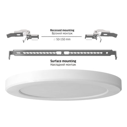 VIDEX DL6R 18W ceiling light