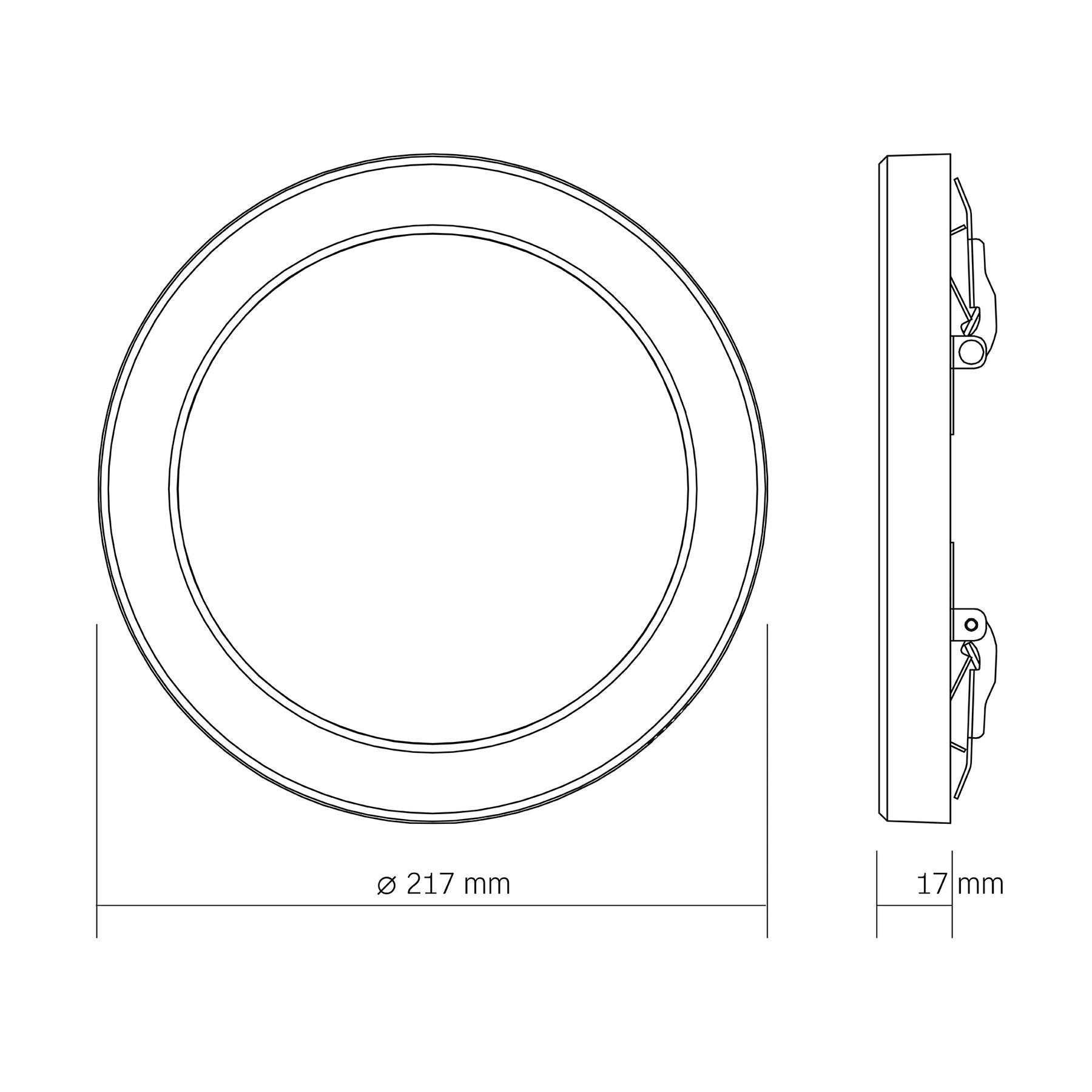 VIDEX DL6R 18W ceiling light