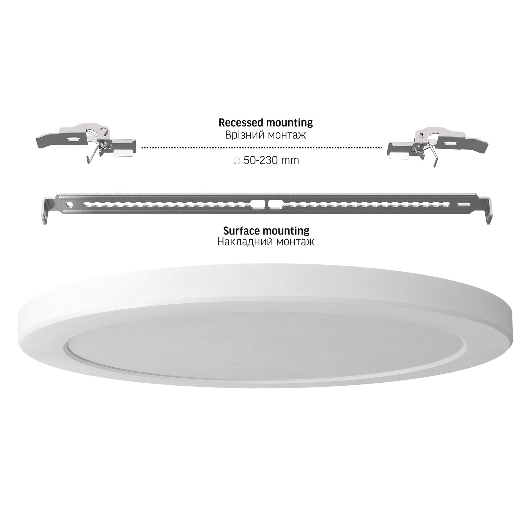 VIDEX DL6R 24W ceiling light