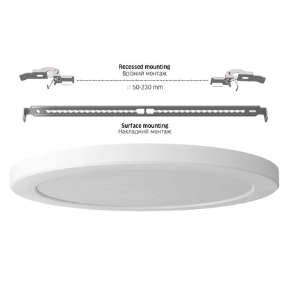 VIDEX DL6R 24W ceiling light