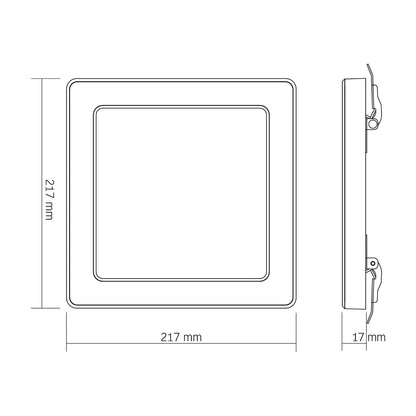 VIDEX DL6S 18W ceiling light