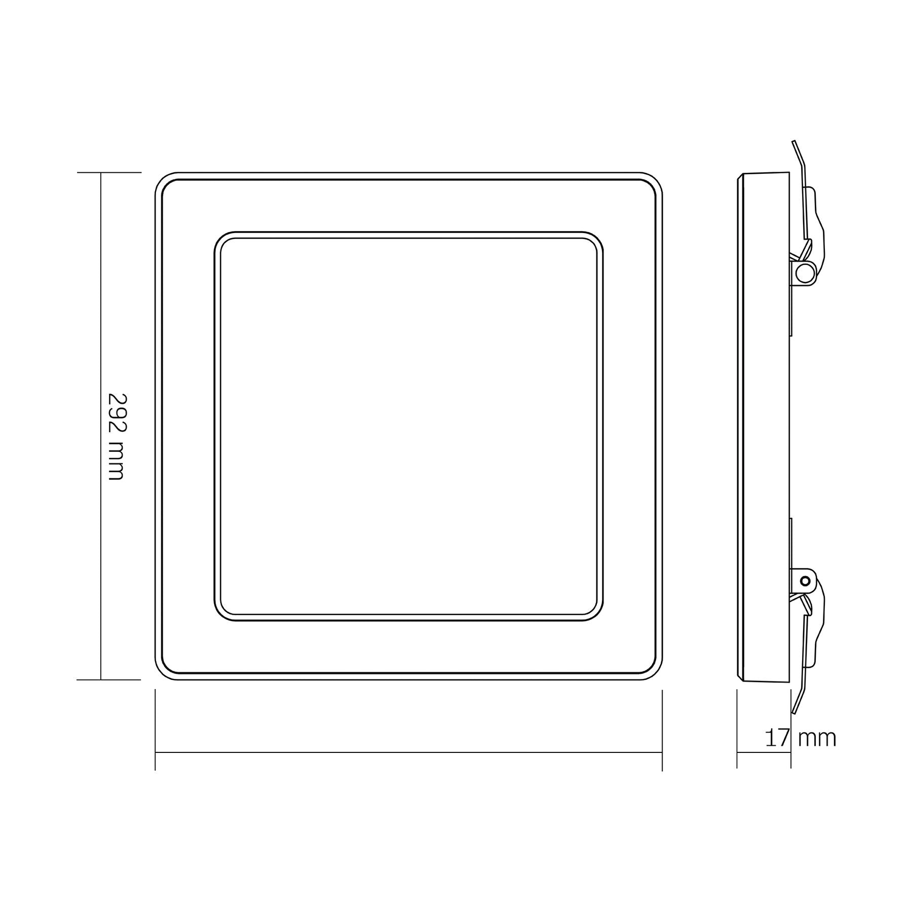 VIDEX DL6S 24W ceiling light