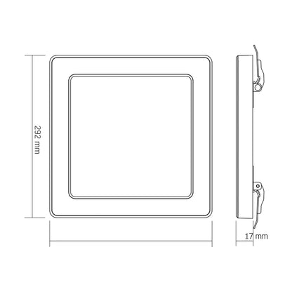 VIDEX DL6S 24W ceiling light
