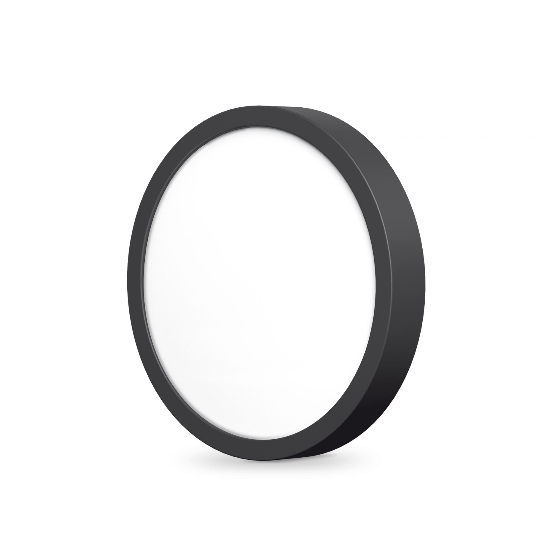VIDEX VLE-DLRS-184B 18 W Round Surface LED Downlight, 4000 K - Black - official product image 1
