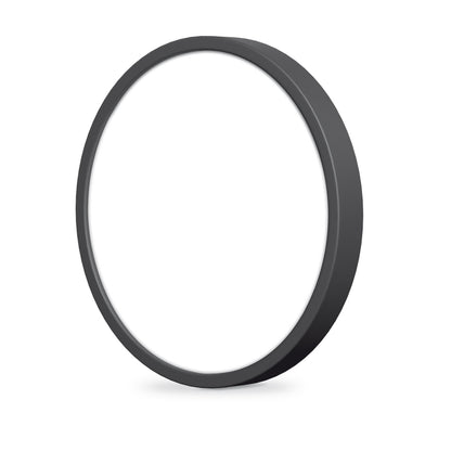 VIDEX VLE-DLRS-244B 24 W Round Surface LED Downlight, 4000 K - Black - official product image 1