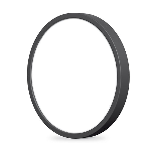 VIDEX VLE-DLRS-244B 24 W Round Surface LED Downlight, 4000 K - Black - official product image 1