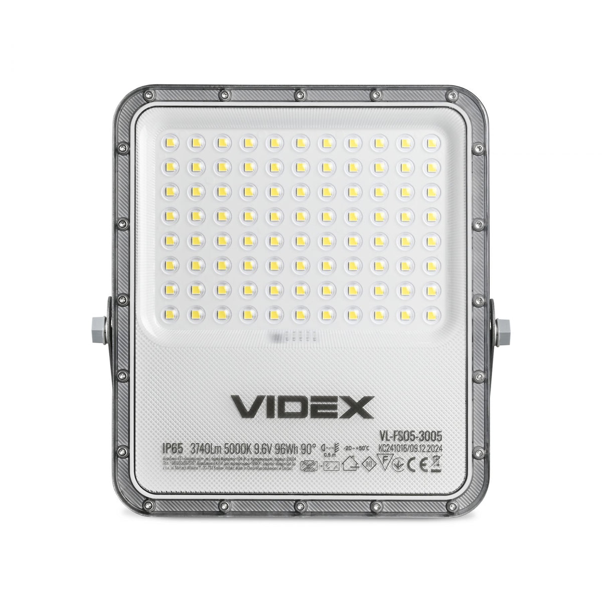 Solar Floodlight VIDEX VL-FSO5-3005, 3740 lm, 5000 K - official VIDEX image 4