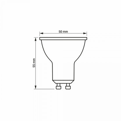 VIDEX MR16 LED spotlight bulb 5 W GU10, 4000 K – official product image 3