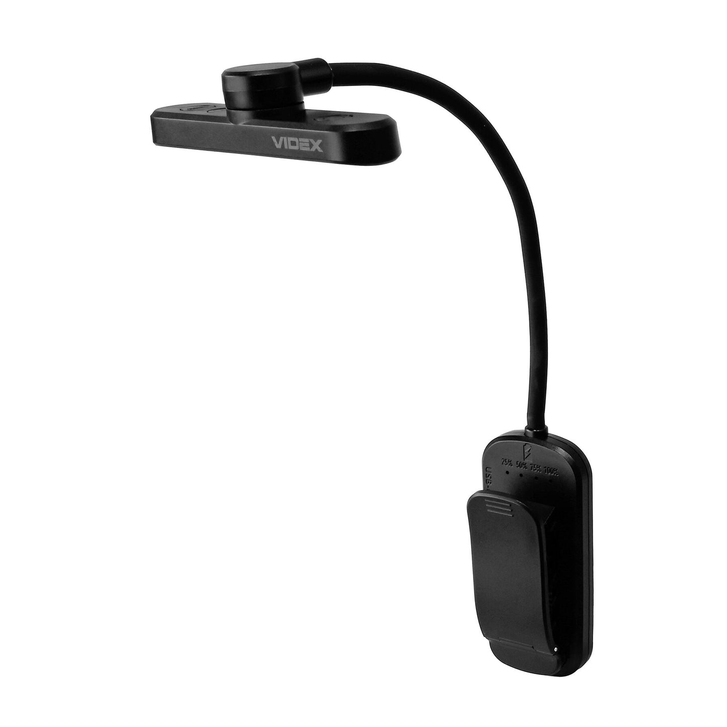 LED RECHARGEABLE READING LAMP VIDEX VL-NL134B Black Index: VL-NL134B - image 3